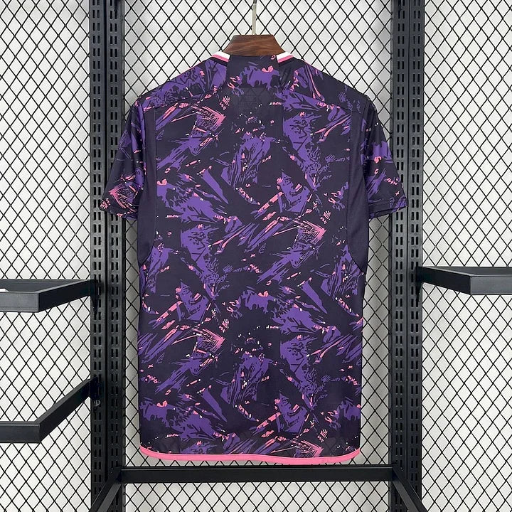 Camiseta futbol real madrid concepto rosa 2024 2025
