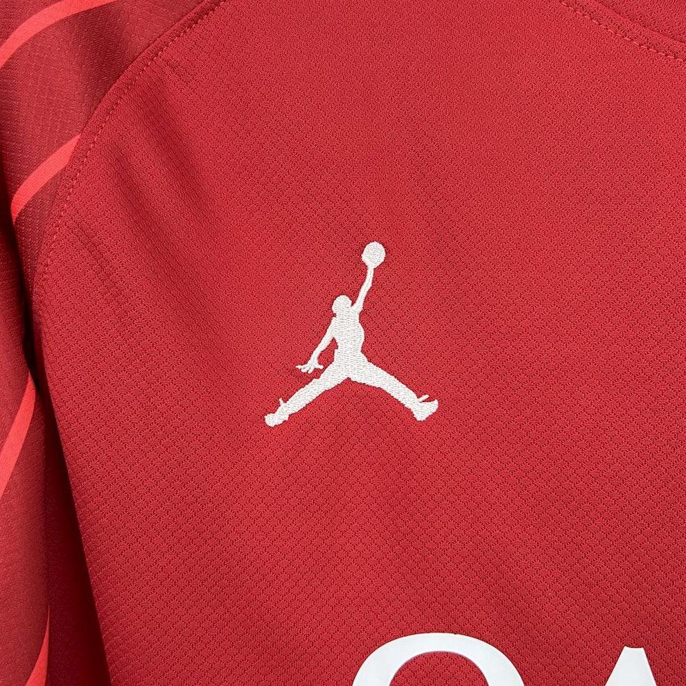 Camiseta PSG roja de manga larga