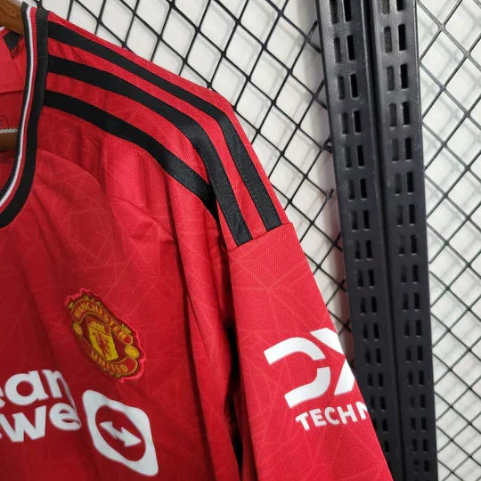 Camiseta Manchester United 2023 2024 Manga Larga