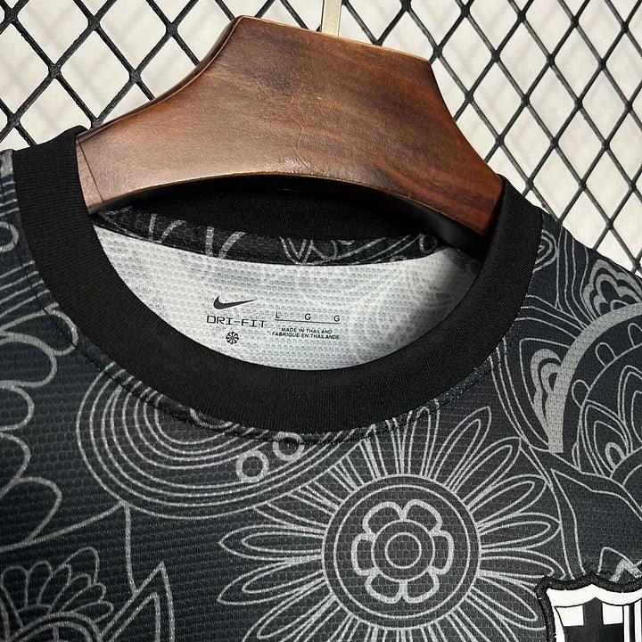Camiseta futbol FC Barcelona concepto negra 2024 2025