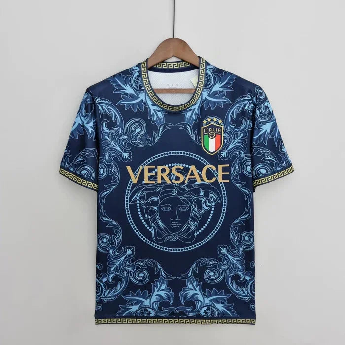 Camiseta Italia temporada 2023-2024 concepto azul y oro
