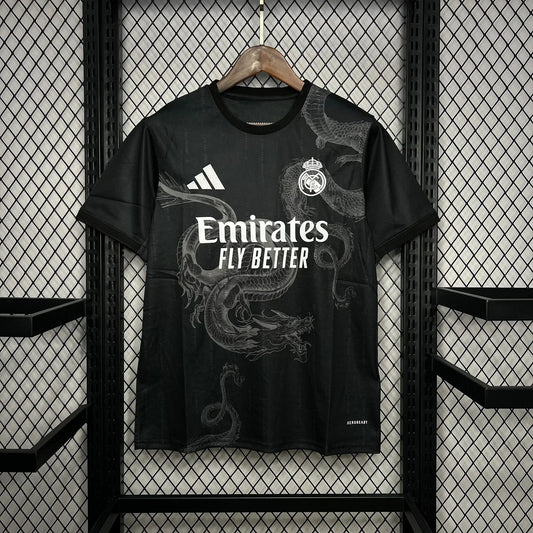 Camiseta de futbol Real Madrid 2024 2025 Negra