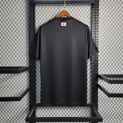Camiseta entreno japon negra temporada 2023-2024