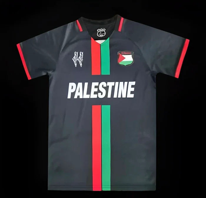 Camiseta palestina temporada 2023-2024 edicion especial negra