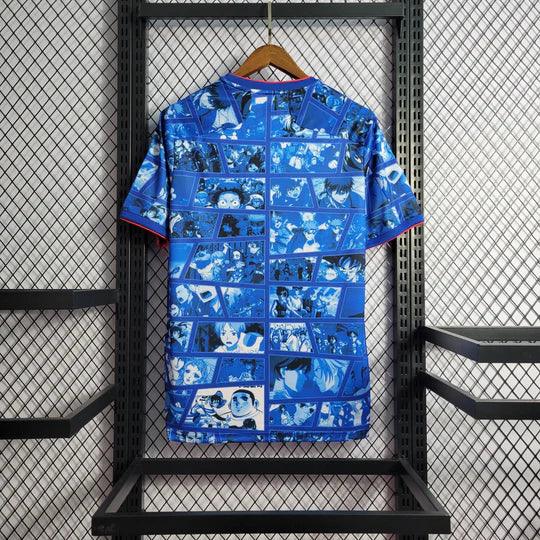 Camiseta japonesa temporada 2023-2024 edición especial manga fan