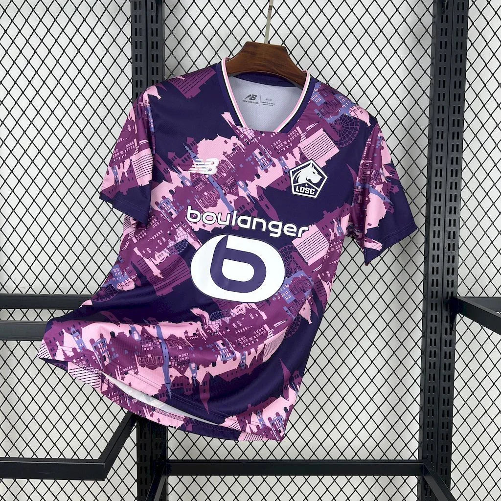 Camiseta de visitante del Lille 2025-26
