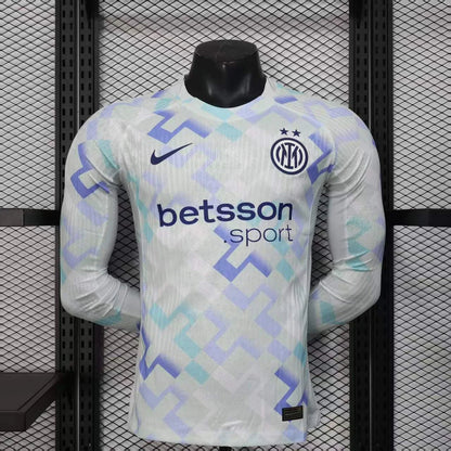 Camiseta de visitante del Inter de Milán manga larga 2025-26