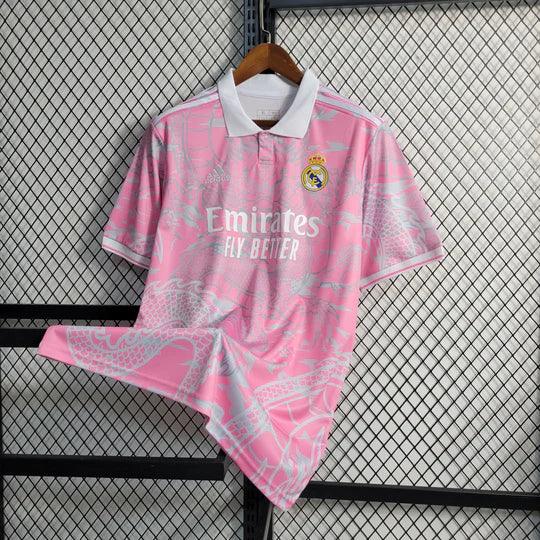 Camiseta del Real Madrid temporada 2023-2024 edición especial Dragón Rosa