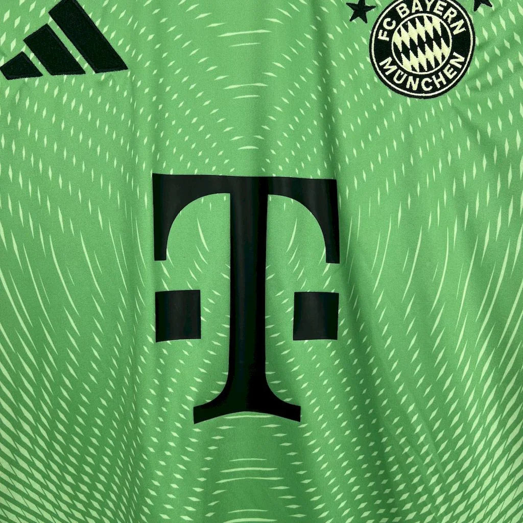 Camiseta de portero del Bayern Múnich 2025-26
