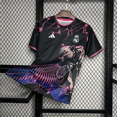 Camiseta Real Madrid Pantera Rosa Negra 2024/25