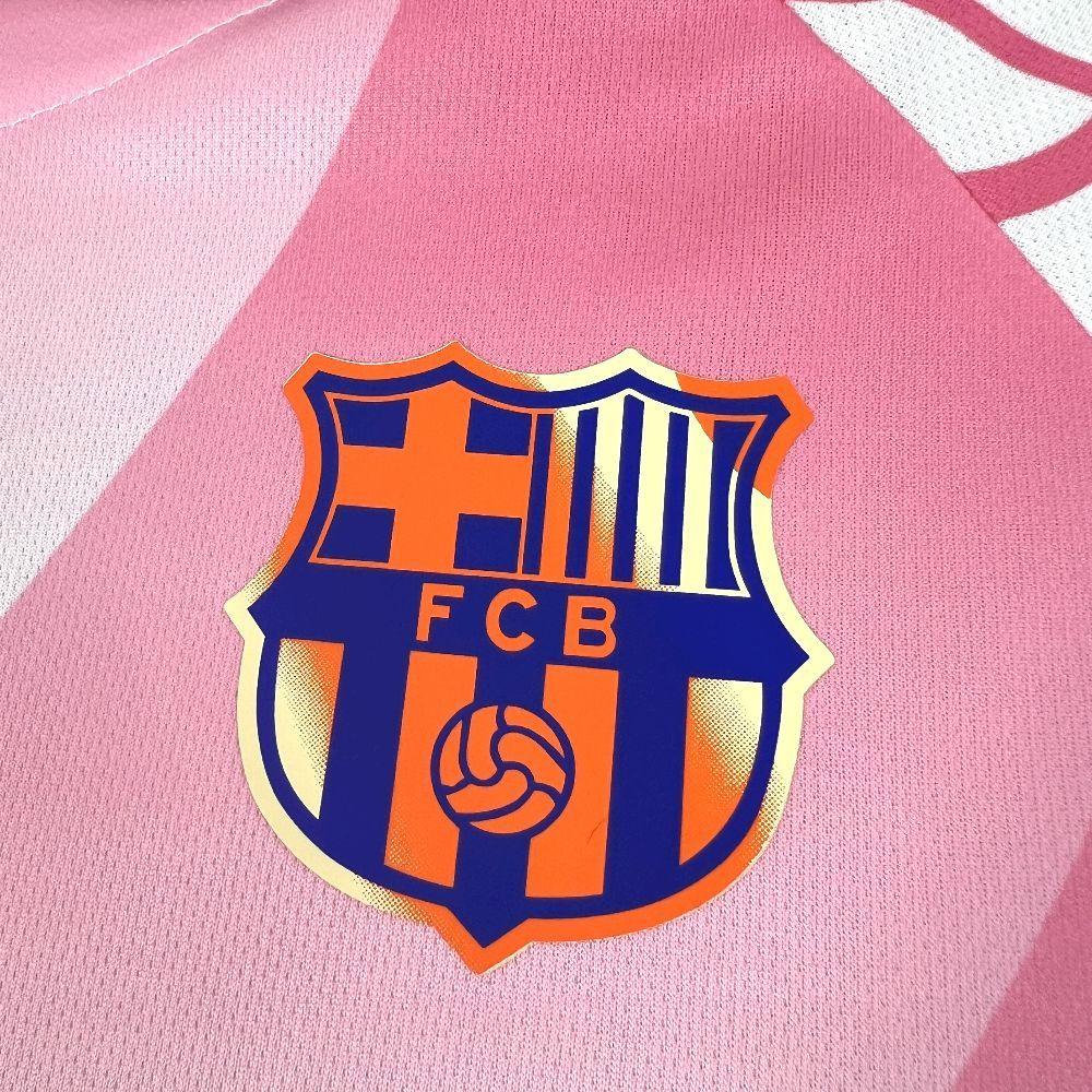 Camiseta FC Barcelona Concept Rosa y Blanca 2025-26