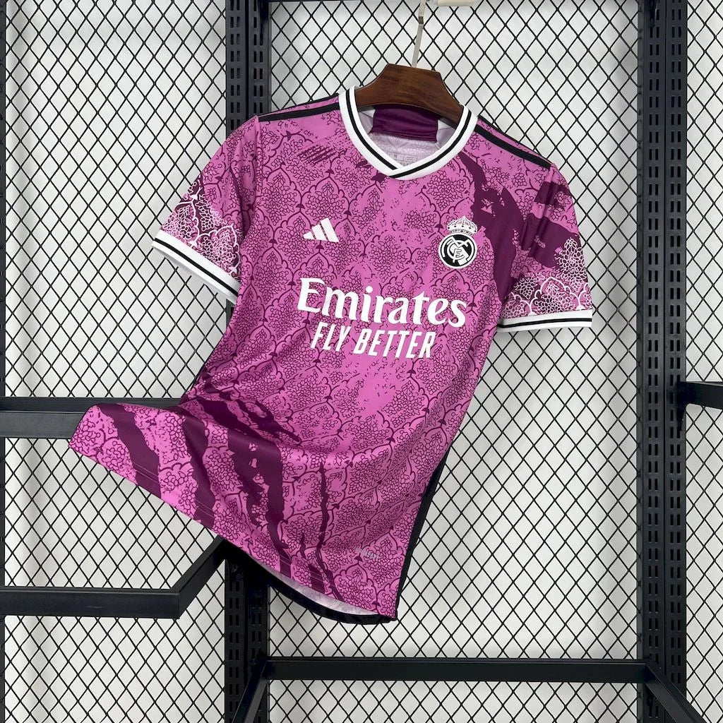 Camiseta Real Madrid Concepto Rosa 2024-25