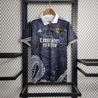Camiseta del Real Madrid temporada 2023-2024 edicion especial dragon negro