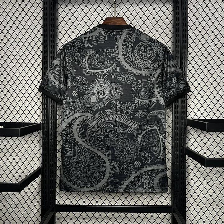 Camiseta futbol FC Barcelona concepto negra 2024 2025