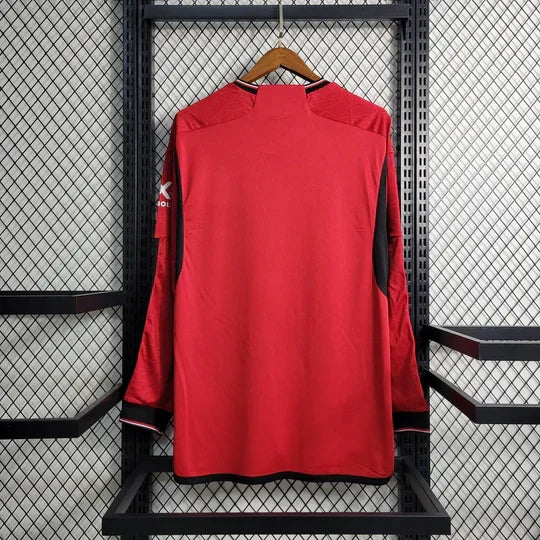 Camiseta Manchester United 2023 2024 Manga Larga