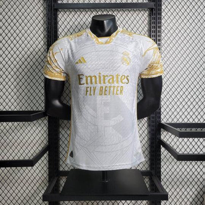 Camiseta del Real Madrid temporada 2023-2024 edición limitada dorada