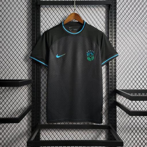 Camiseta Brasil temporada 2022-2023 edicion especial negra