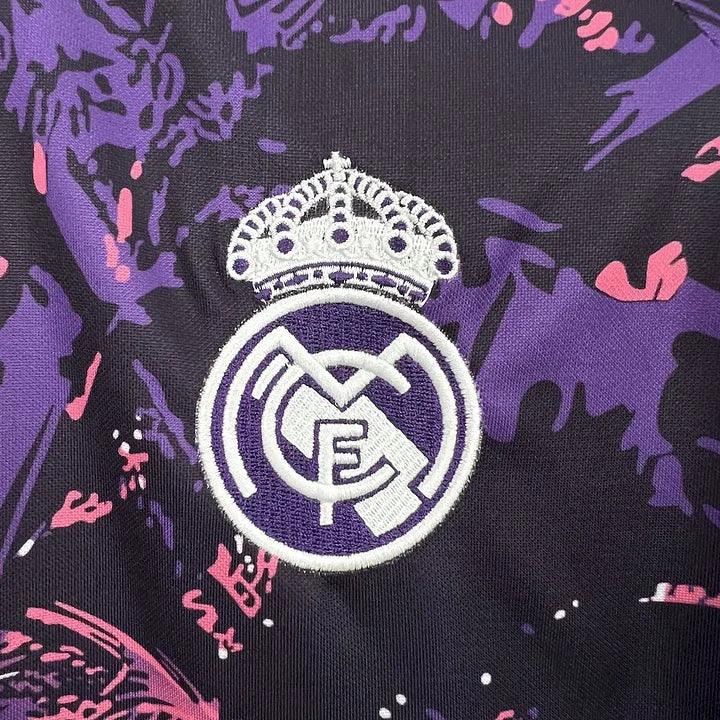 Camiseta futbol real madrid concepto rosa 2024 2025