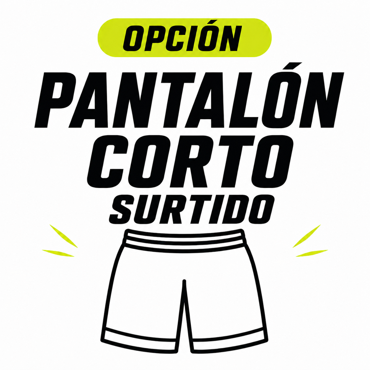 Pantalón corto para jugar