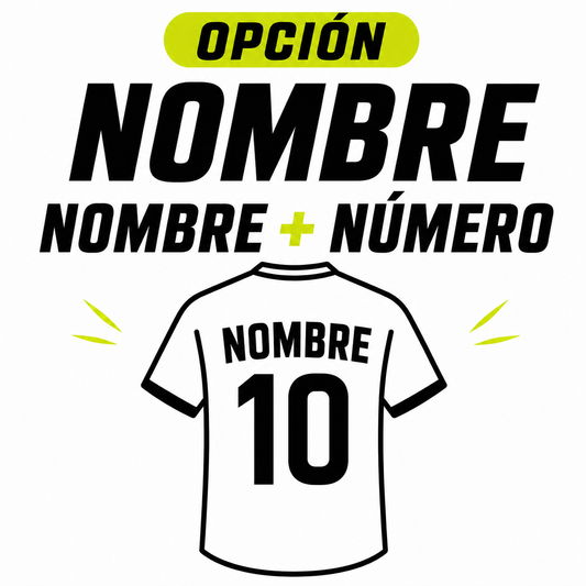 Nombre personalizado + número