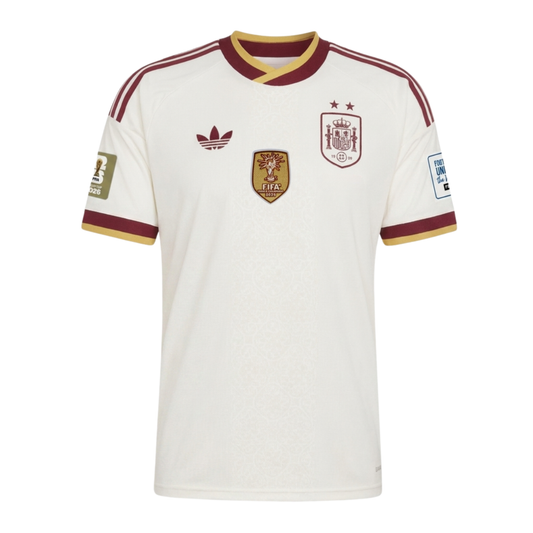 CAMISETA SELECCIÓN ESPAÑA MUNDIAL 2026 - 2 ESTRELLAS VISITANTE ⭐️⭐️