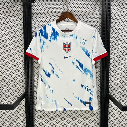 Camiseta de futbol de segunda equipación de Noruega 2024/2025