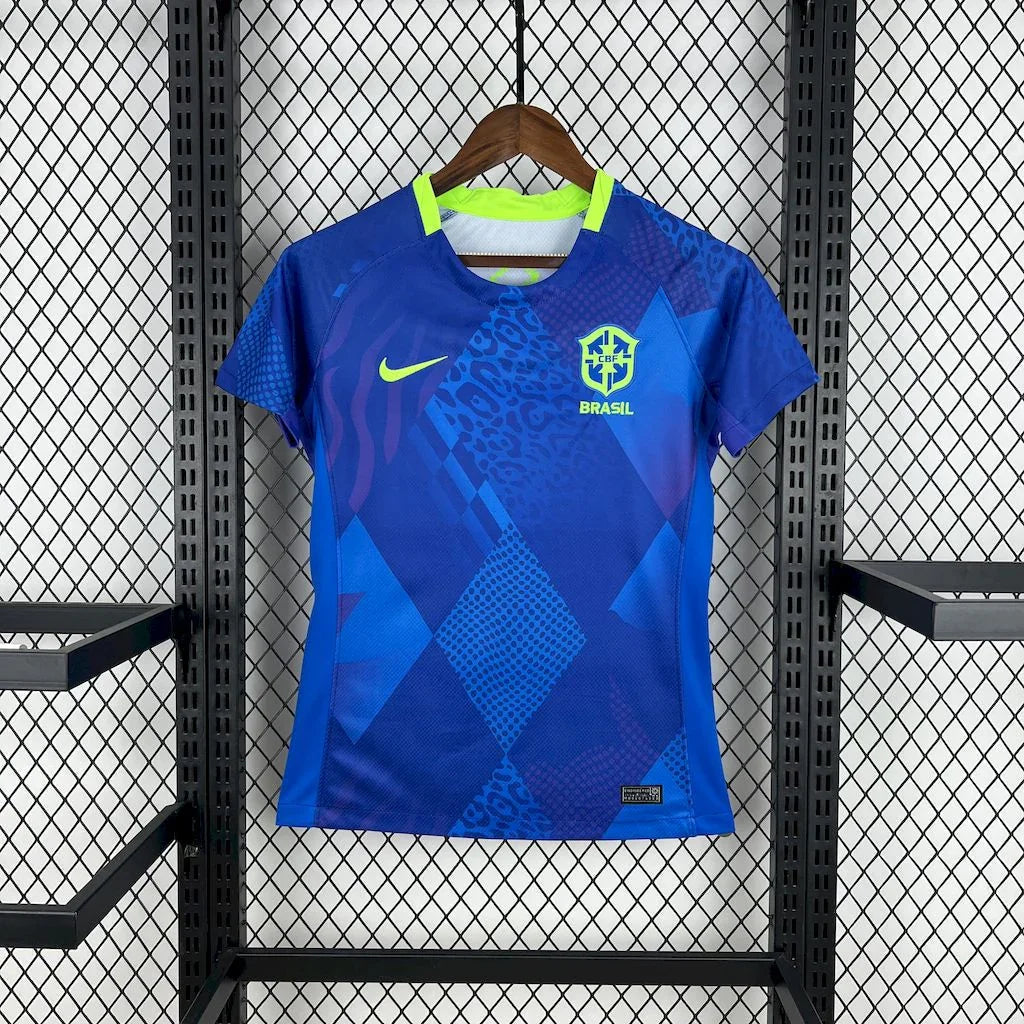 Camiseta Brasil Segunda Mujer 2025