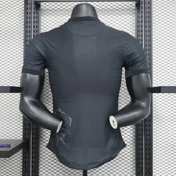 Camiseta futbol real madrid Y3 negra 2024 2025