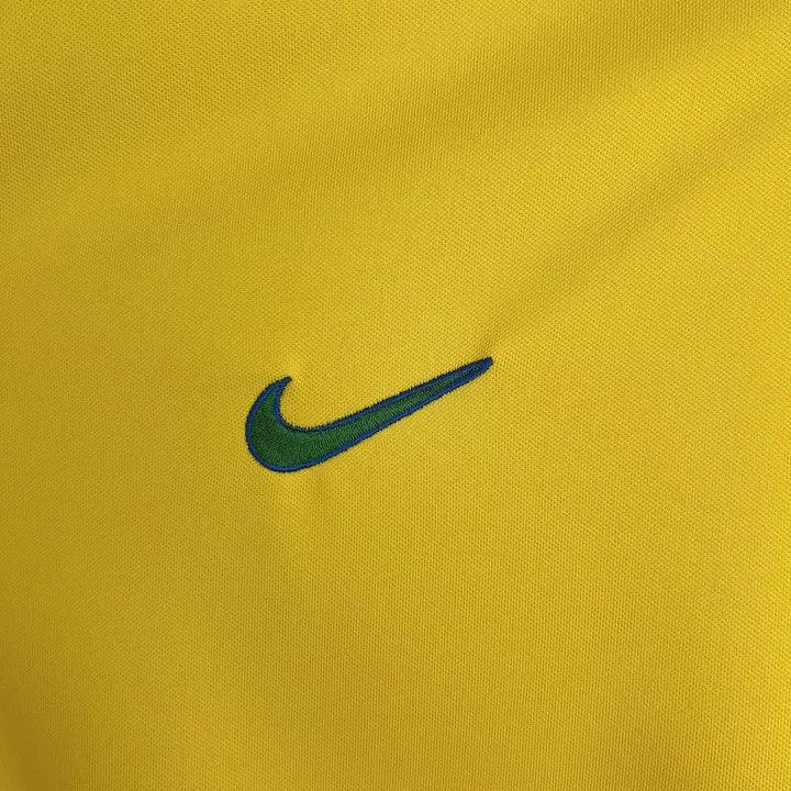 camiseta de futbol brasil 1997 retro