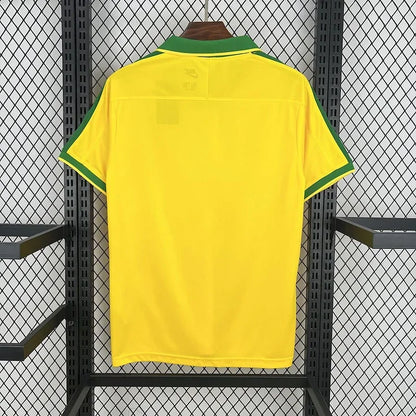 camiseta de futbol brasil 1997 retro