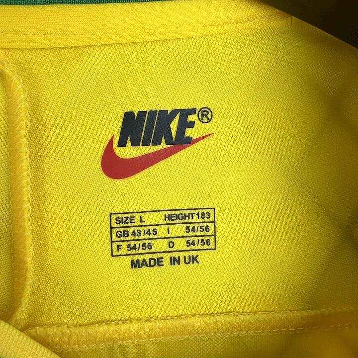 camiseta de futbol brasil 1997 retro