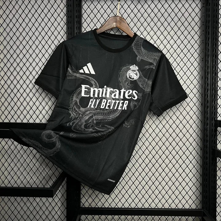 Camiseta de futbol Real Madrid 2024 2025 Negra
