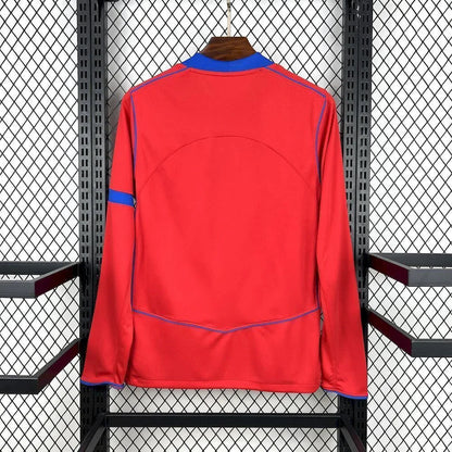 Camiseta PSG manga larga rojo