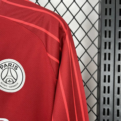 Camiseta PSG roja de manga larga